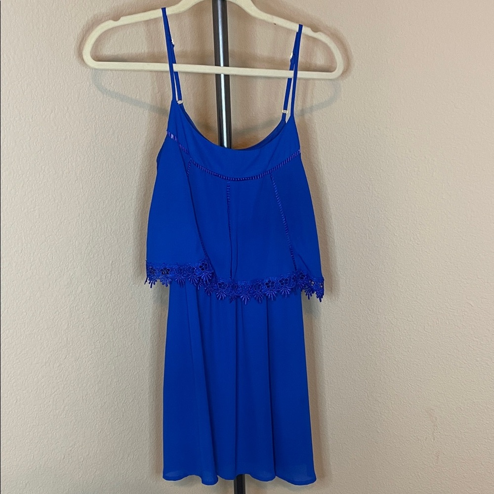 Giani Bernini Blue Sleeveless Top